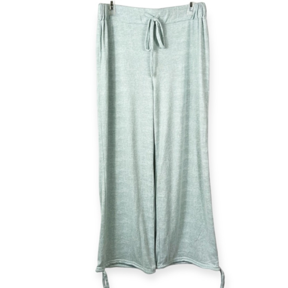 WORLD Market Convertible Lounge Pants Wide Leg & Jogger S/M Green - Picture 2 of 5